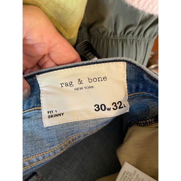 Rag & bone Fit 1 Skinny jeans size 30x32 - Picture 4 of 5